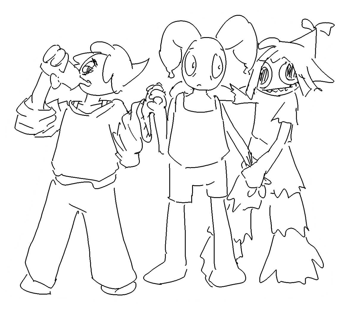 orad drawing of the three here